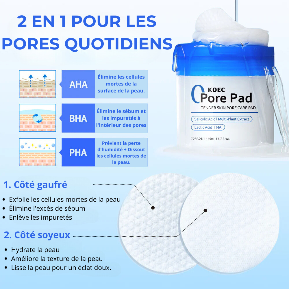 PureIsabella™ - Tampons pour les pores