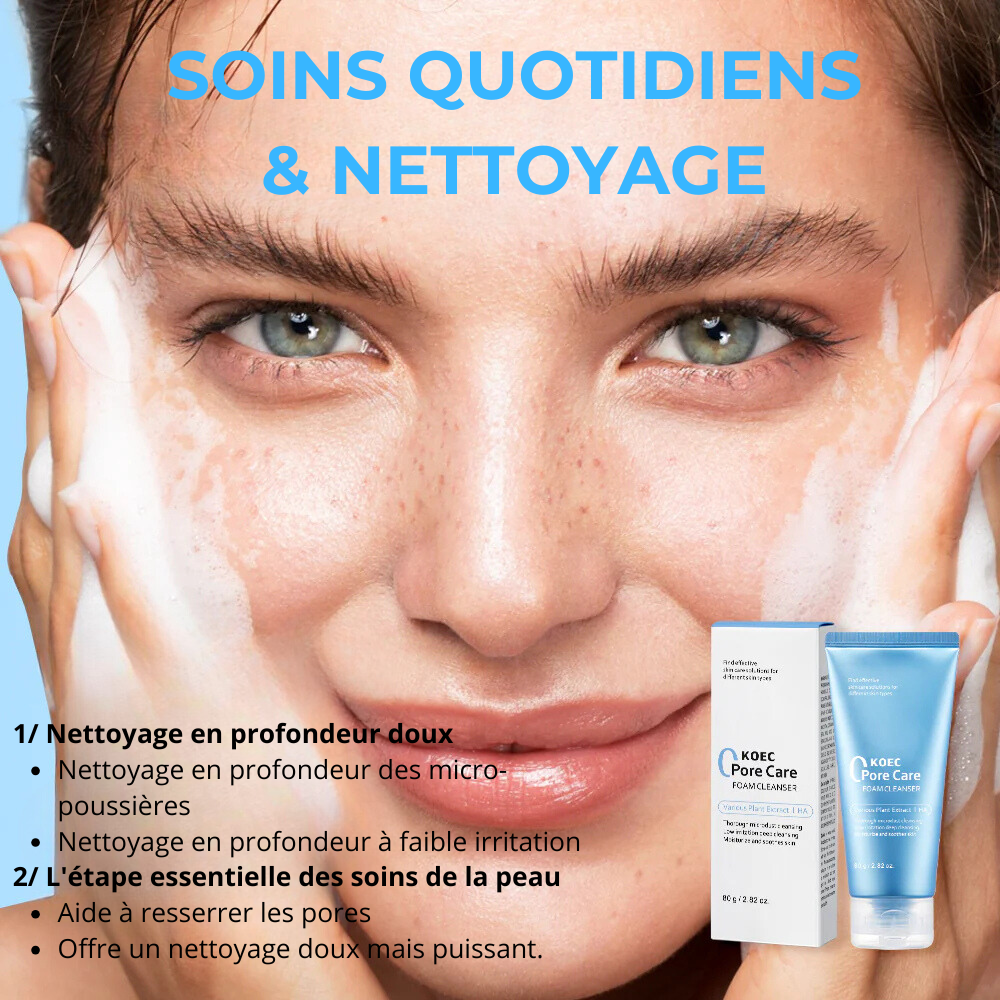 PureIsabella™ - Nettoyant Mousse pour le Soin des Pores