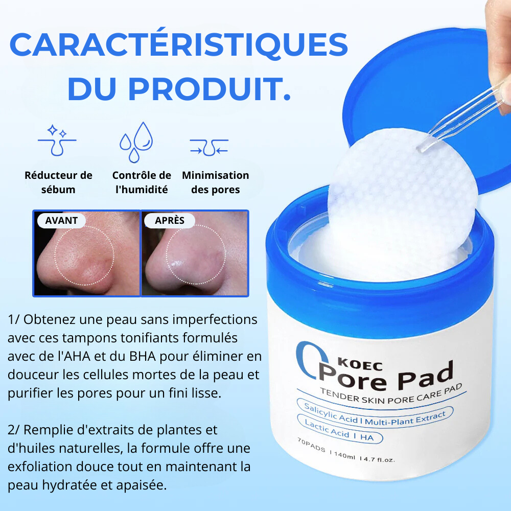 PureIsabella™ - Tampons pour les pores