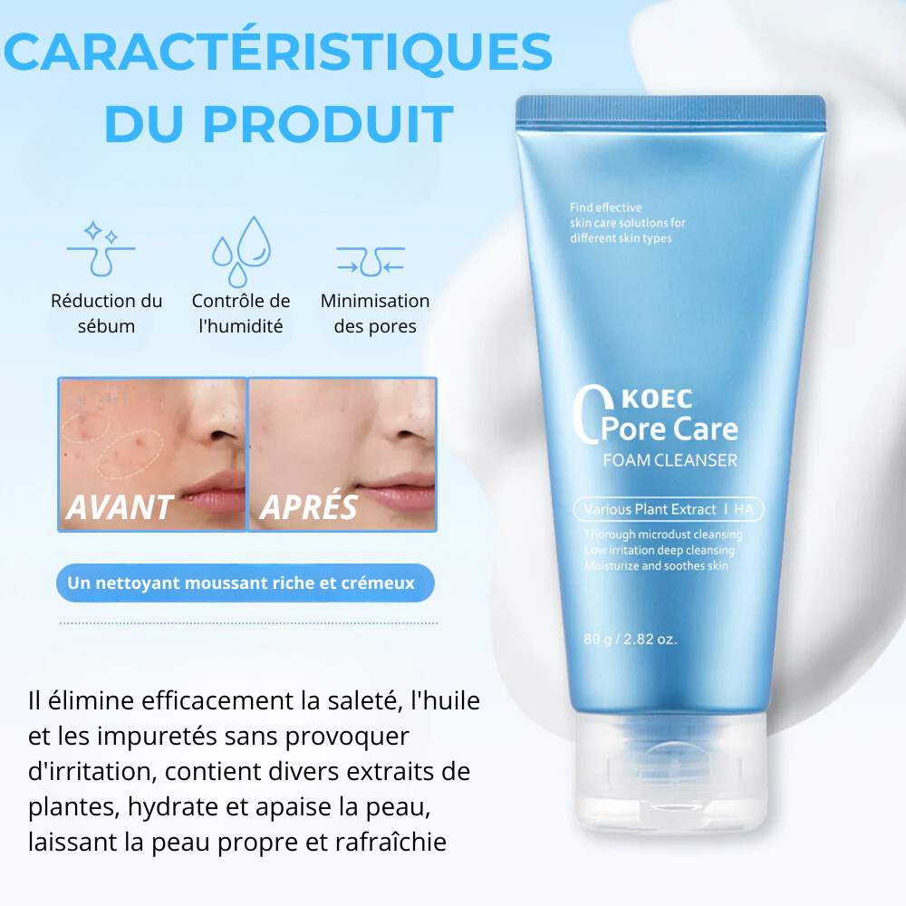 PureIsabella™ - Nettoyant Mousse pour le Soin des Pores