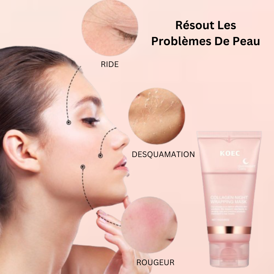 PureIsabella™ - Masque de Soin Coréen au Collagène